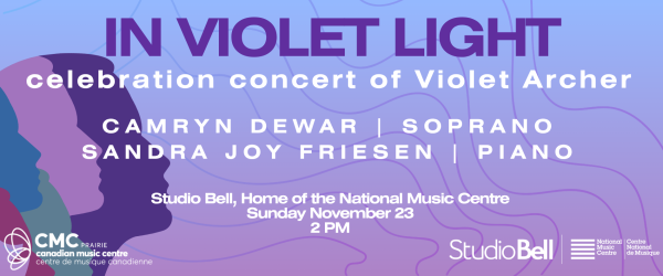 ArcherFest: In Violet Light — Celebration Concert of Violet Archer