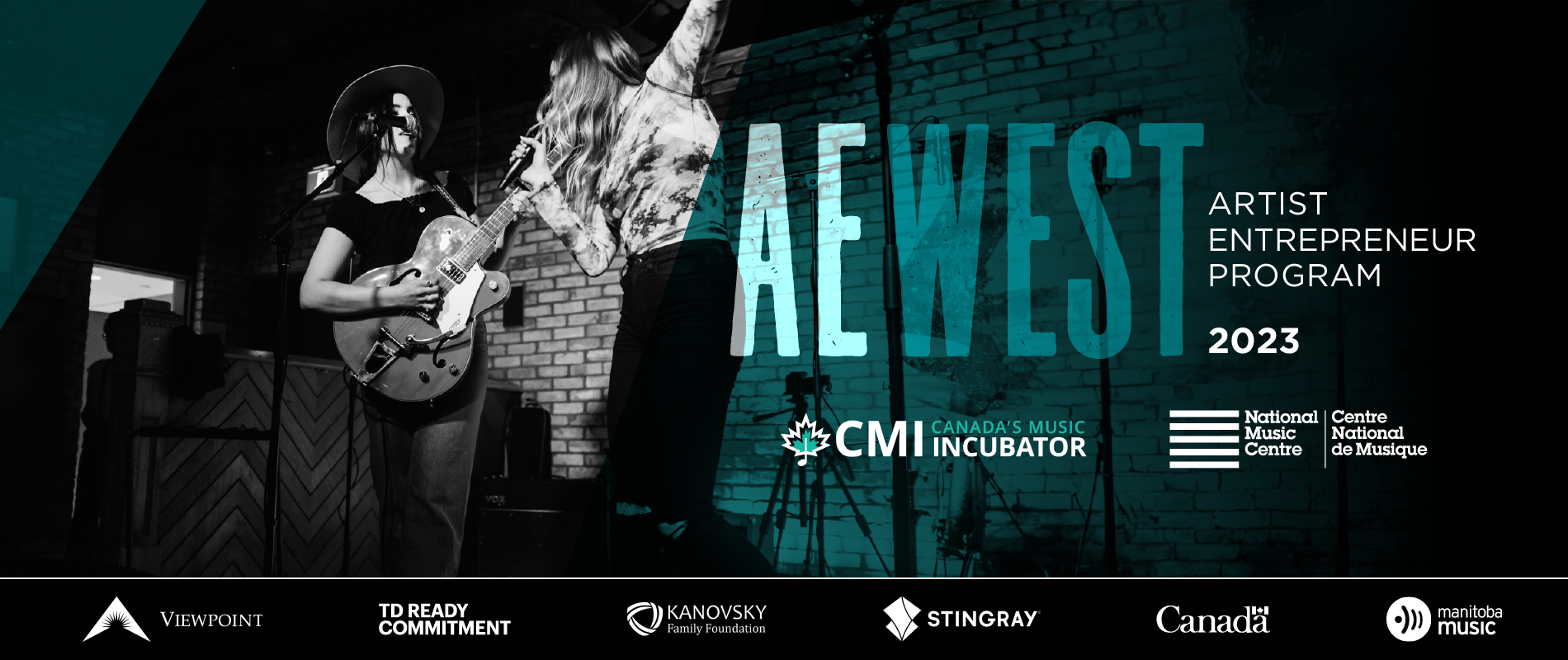 Canada’s Music Incubator and National Music Centre Announce 10 Participants of 2023 Artist Entrepreneur West