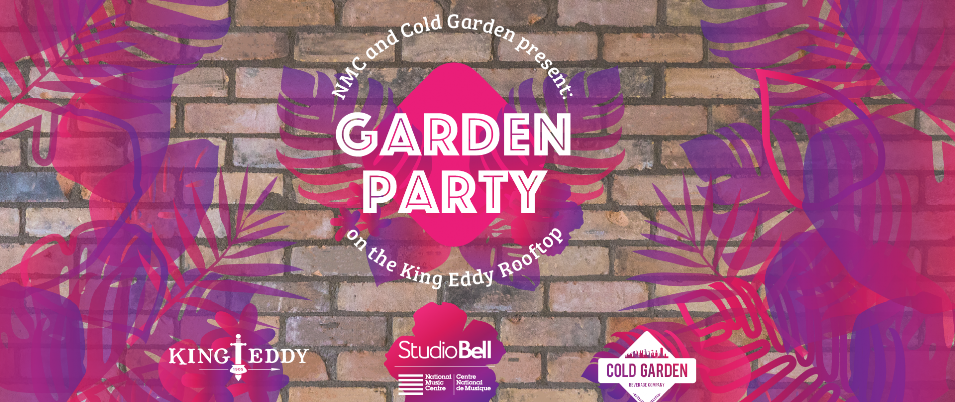 NMC and Cold Garden present: Garden Party on the King Eddy Rooftop