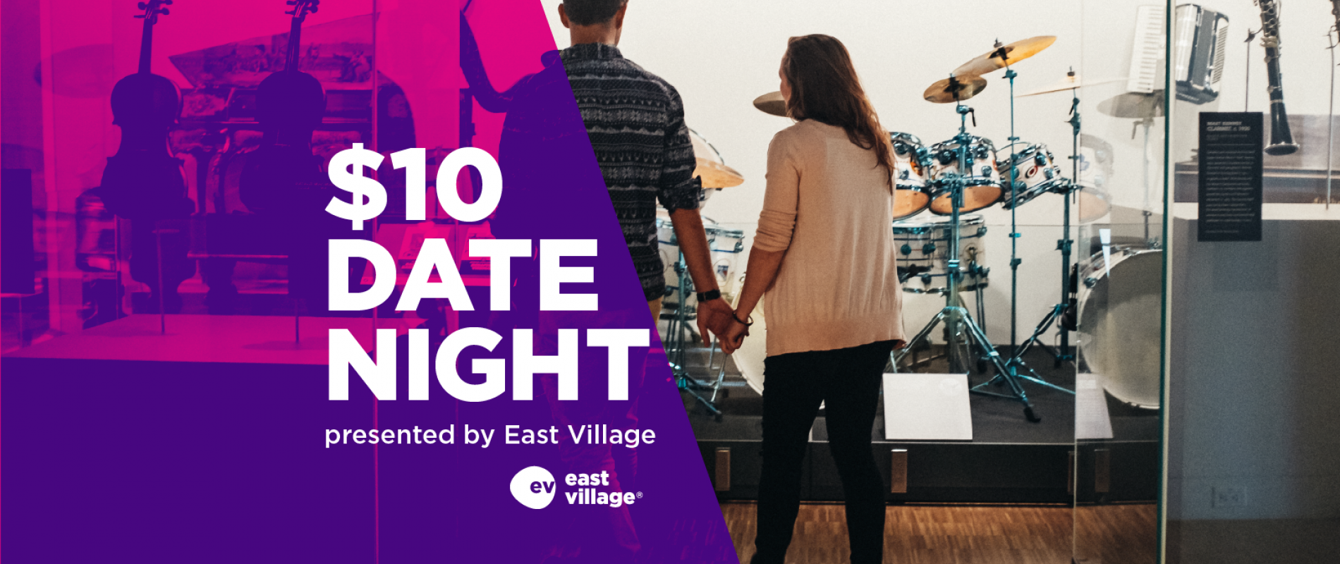 East Village presents: $10 Date Night at Studio Bell