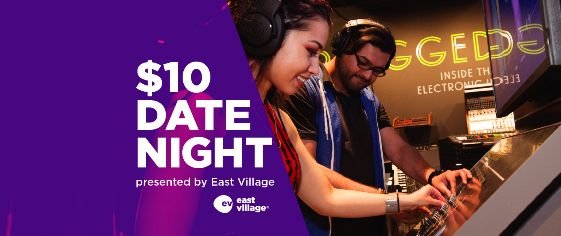 East Village presents: $10 Date Night at Studio Bell