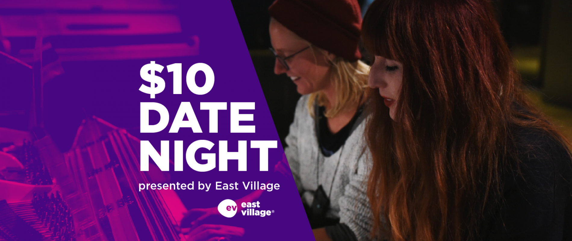 East Village presents: $10 Date Night at Studio Bell
