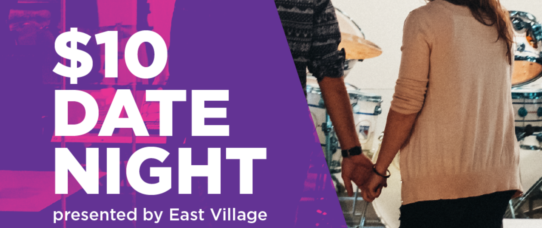East Village presents: $10 Date Night at Studio Bell