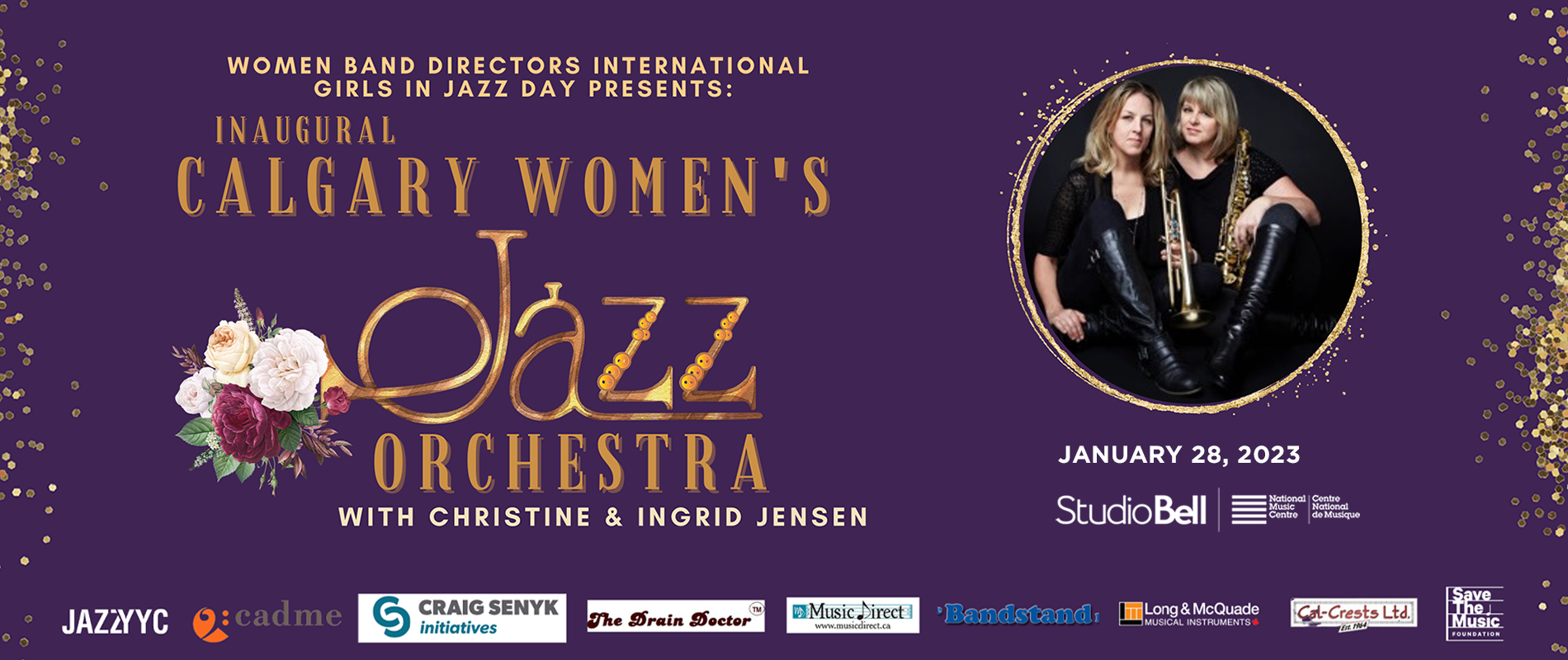 Inaugural Calgary Women’s Jazz Orchestra with Christine and Ingrid Jensen Tickets