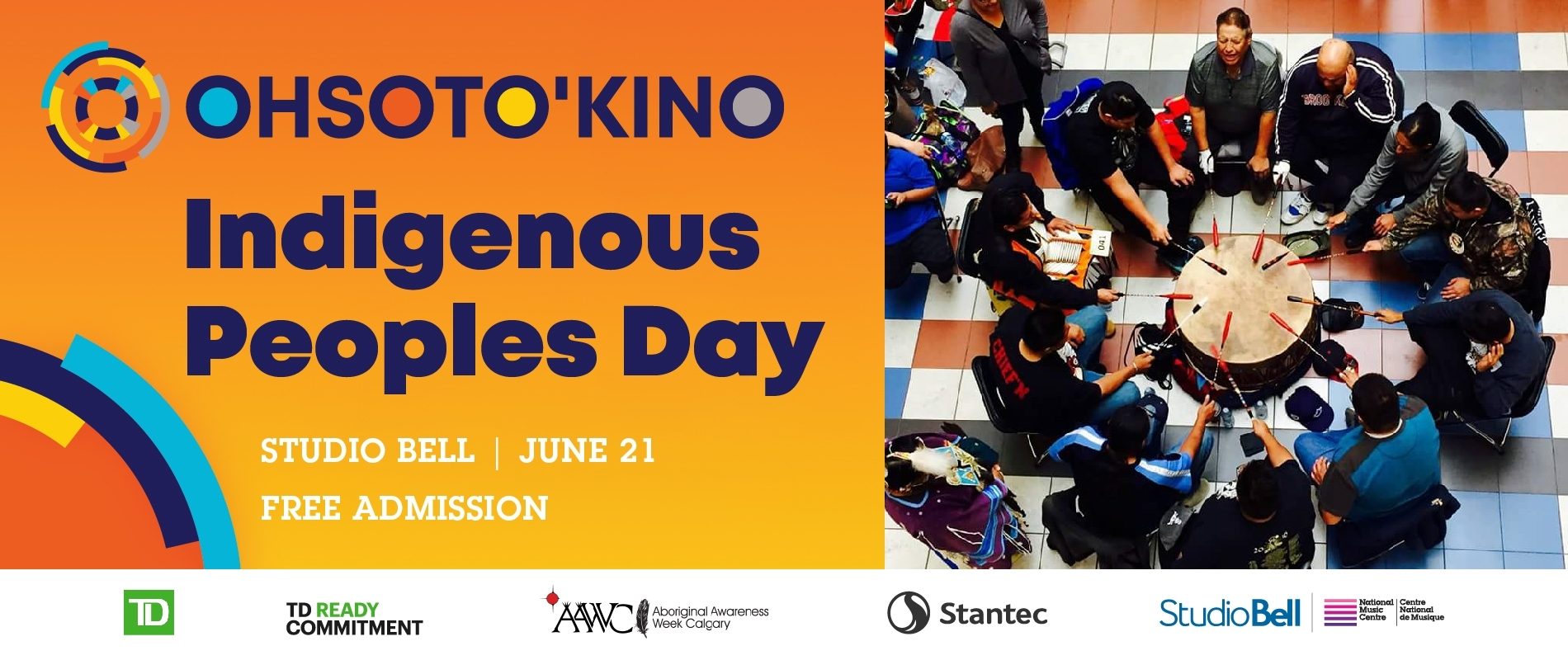 OHSOTO'KINO: Indigenous Peoples Day at Studio Bell