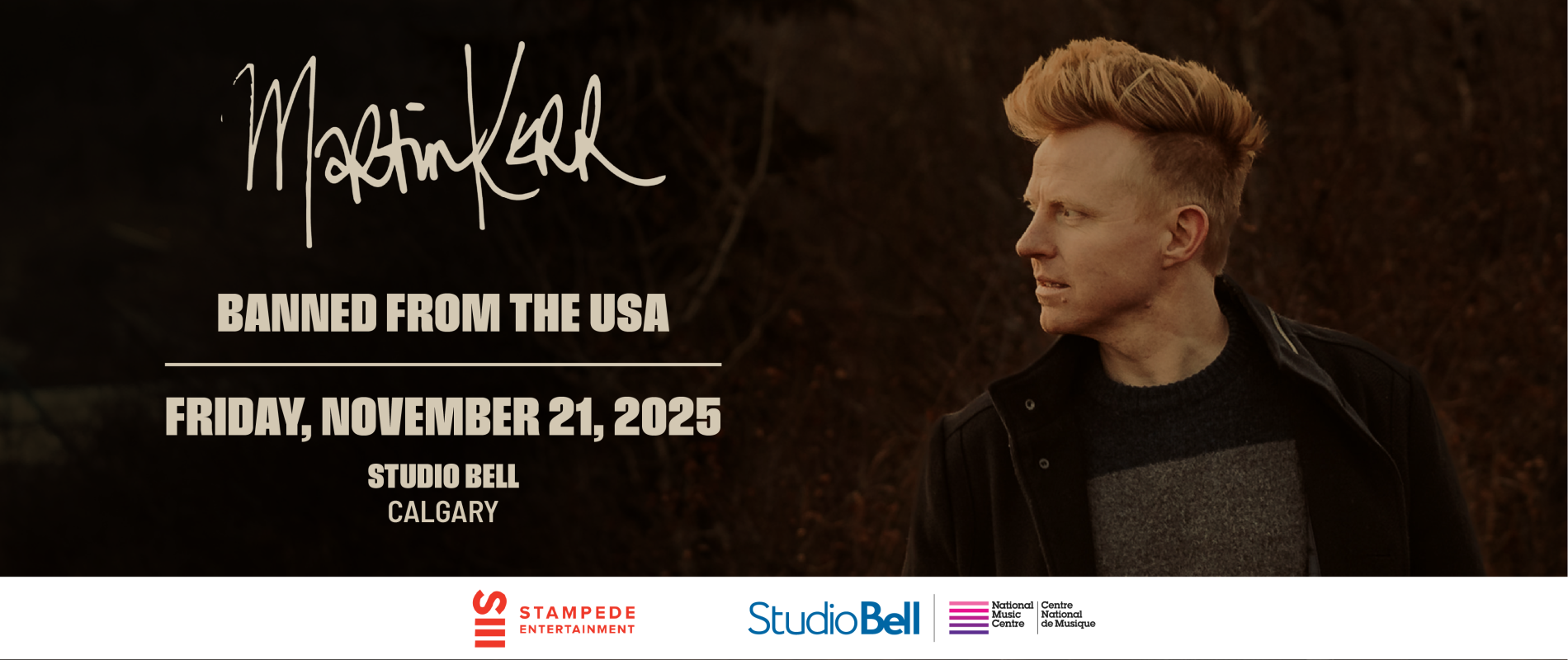 Stampede Entertainment & NMC Present: Martin Kerr — Banned from the USA