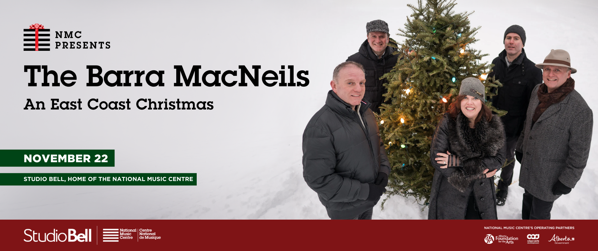 NMC Presents: The Barra MacNeils — An East Coast Christmas