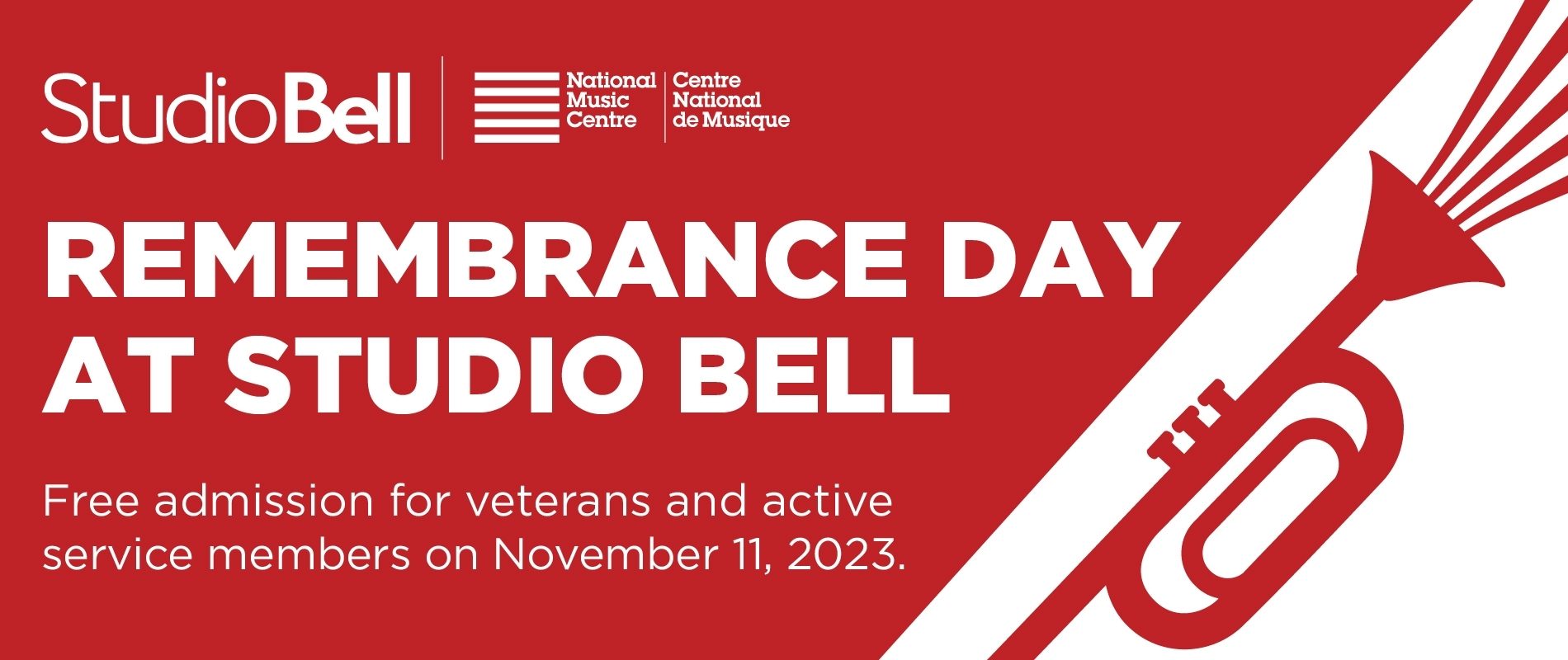 Remembrance Day at Studio Bell