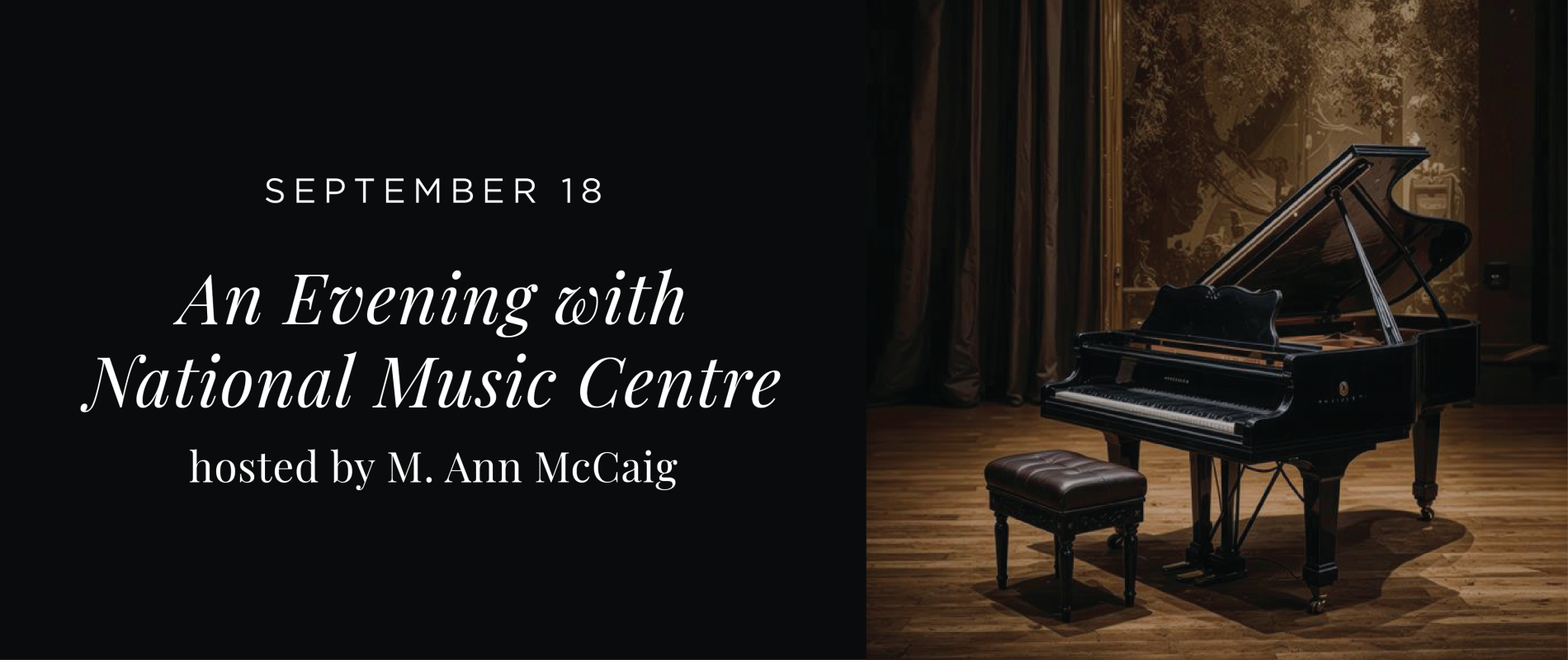 An Evening with National Music Centre