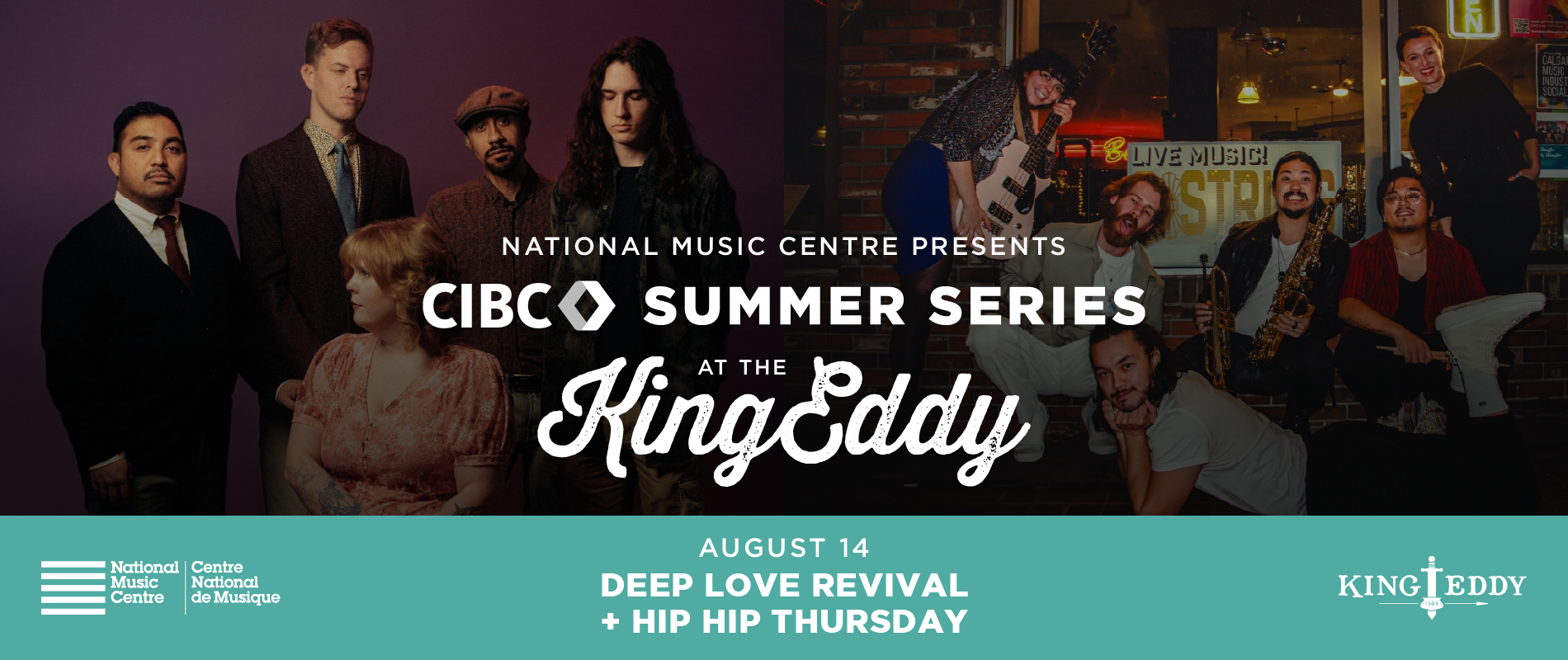 NMC Presents: CIBC Summer Series — Deep Love Revival with Hip Hip Thursday