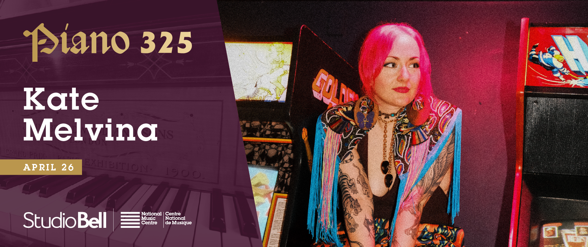 Piano 325 with Kate Melvina
