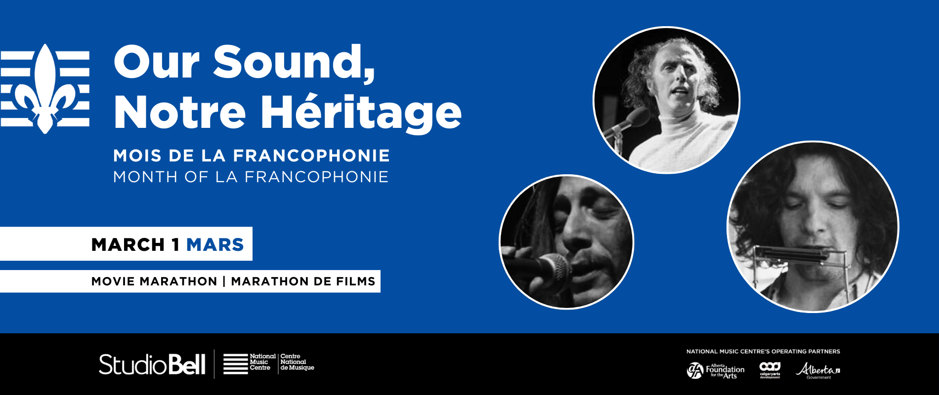 Our Sound, Notre Héritage: Mois de la Francophonie
