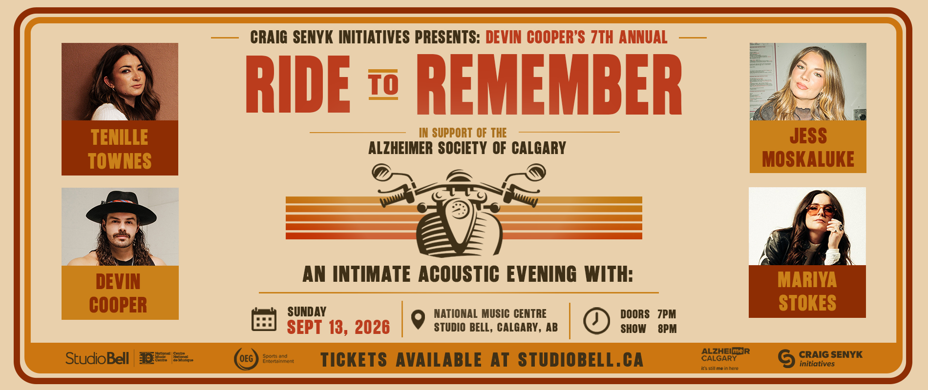 Craig Senyk Initiatives & NMC Present: Devin Cooper's 7th Annual Ride to Remember