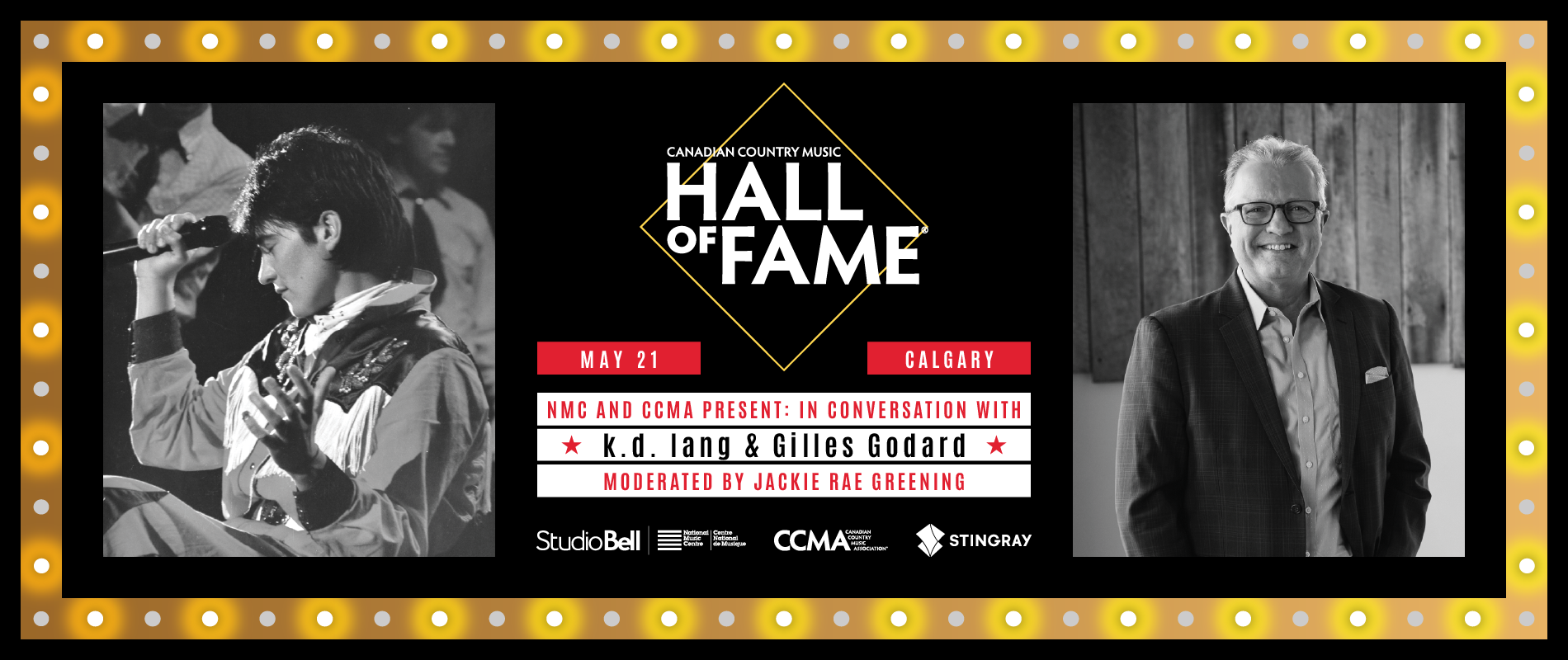 NMC and CCMA Present: In Conversation with k.d. lang and Gilles Godard — Plaque Ceremony