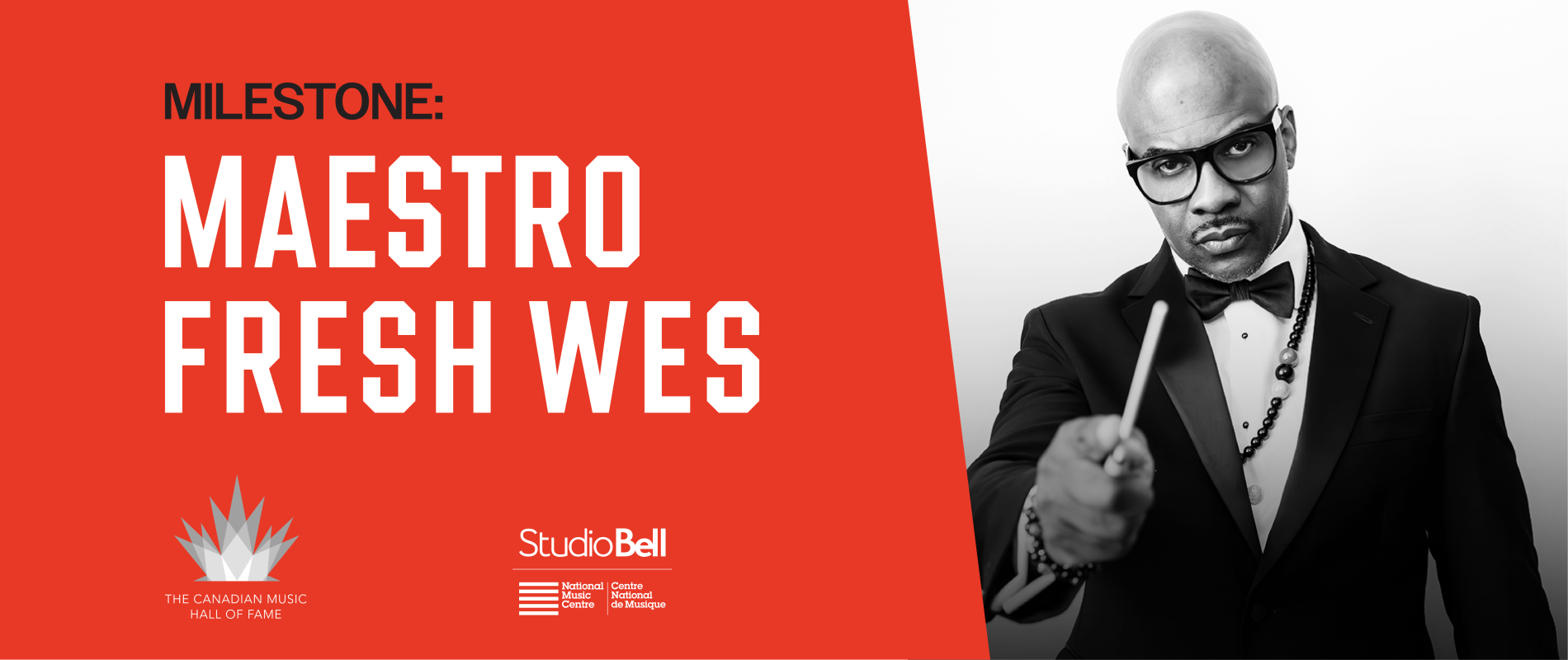 National Music Centre Launches Exhibition Dedicated to Hip-Hop Pioneer Maestro Fresh Wes on May 15