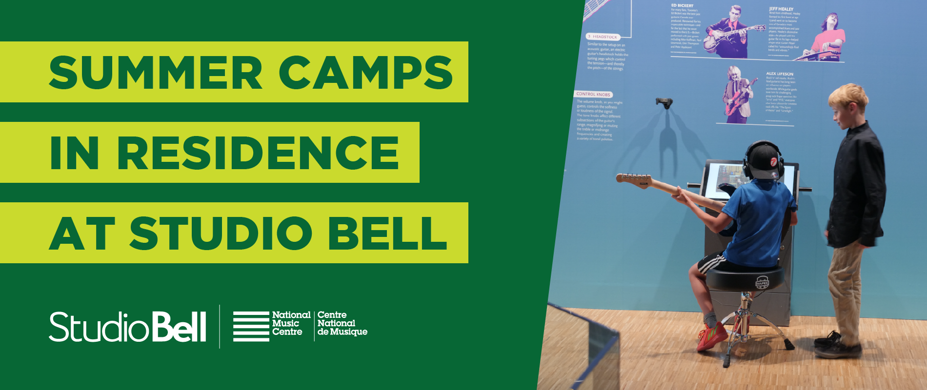 Summer Camps in Residence at Studio Bell