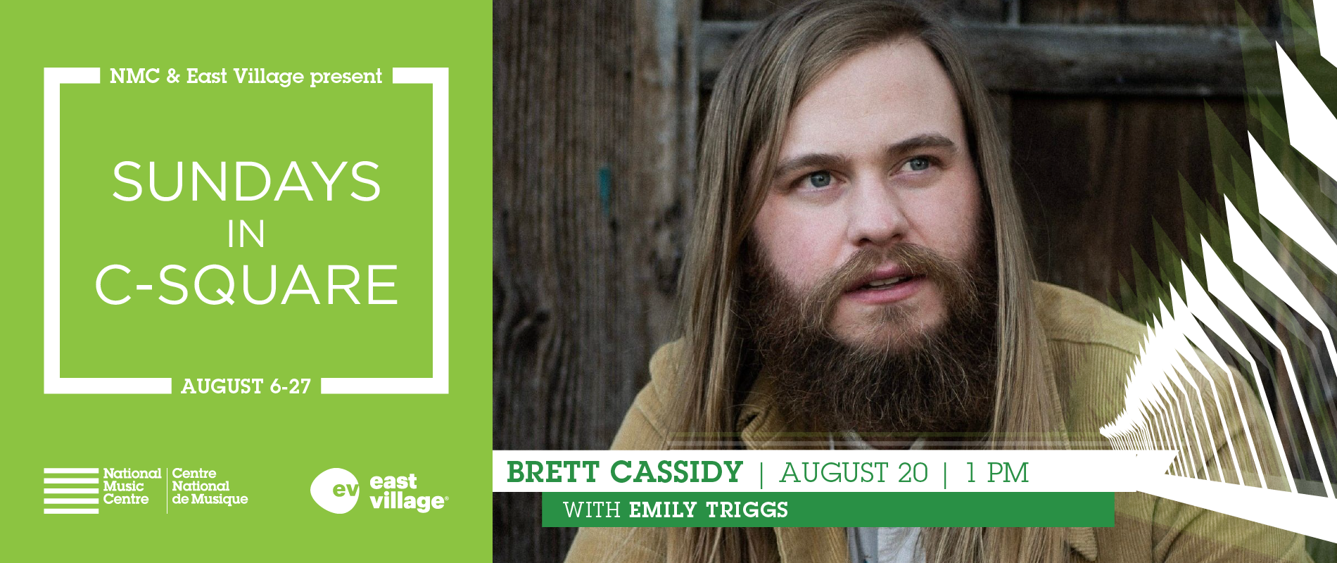 Sundays in C-Square: Brett Cassidy with Emily Triggs