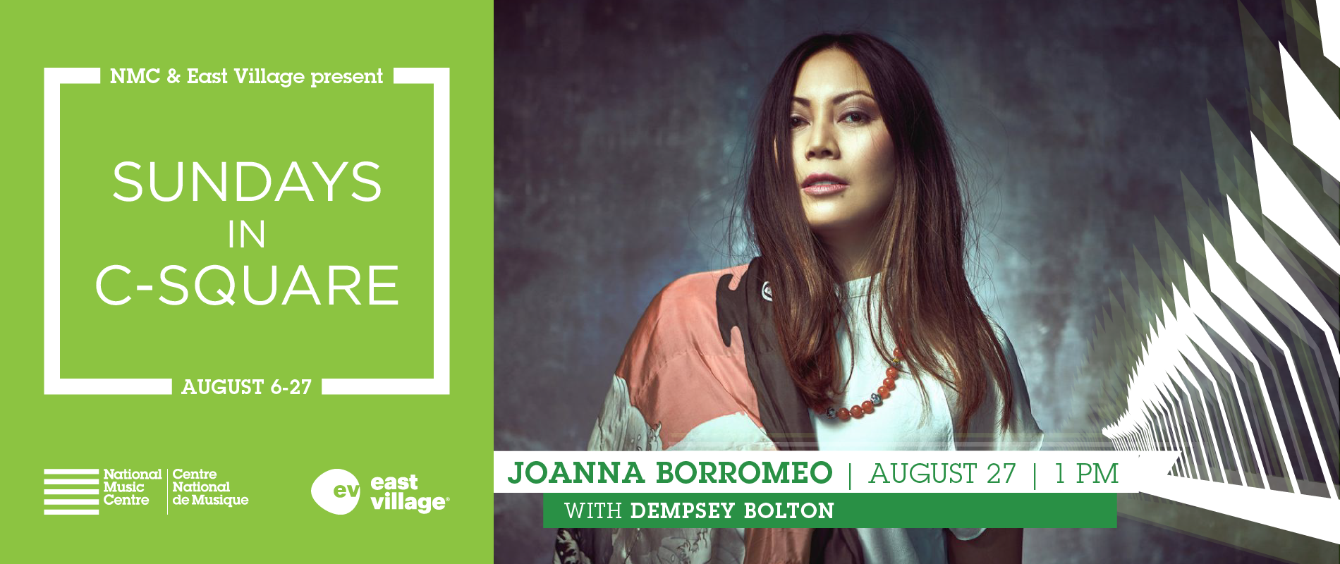 Sundays in C-Square: Joanna Borromeo with Dempsey Bolton