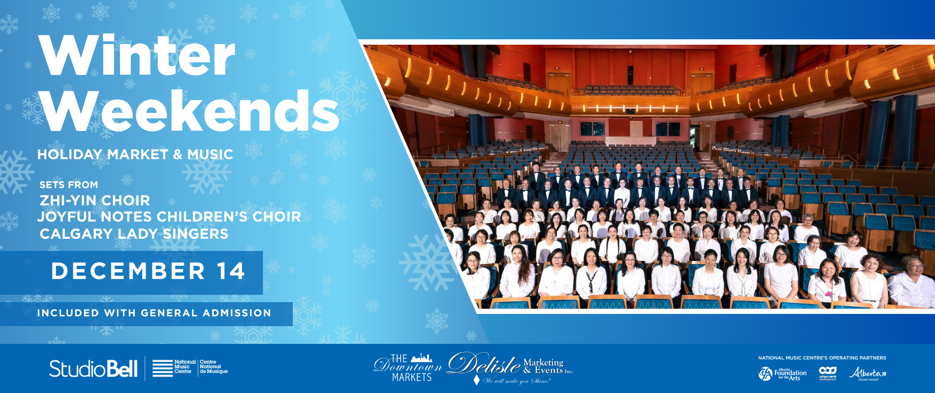 Winter Weekends: Zhi-Yin Choir, Calgary Lady Singers and Joyful Notes Children's Choir