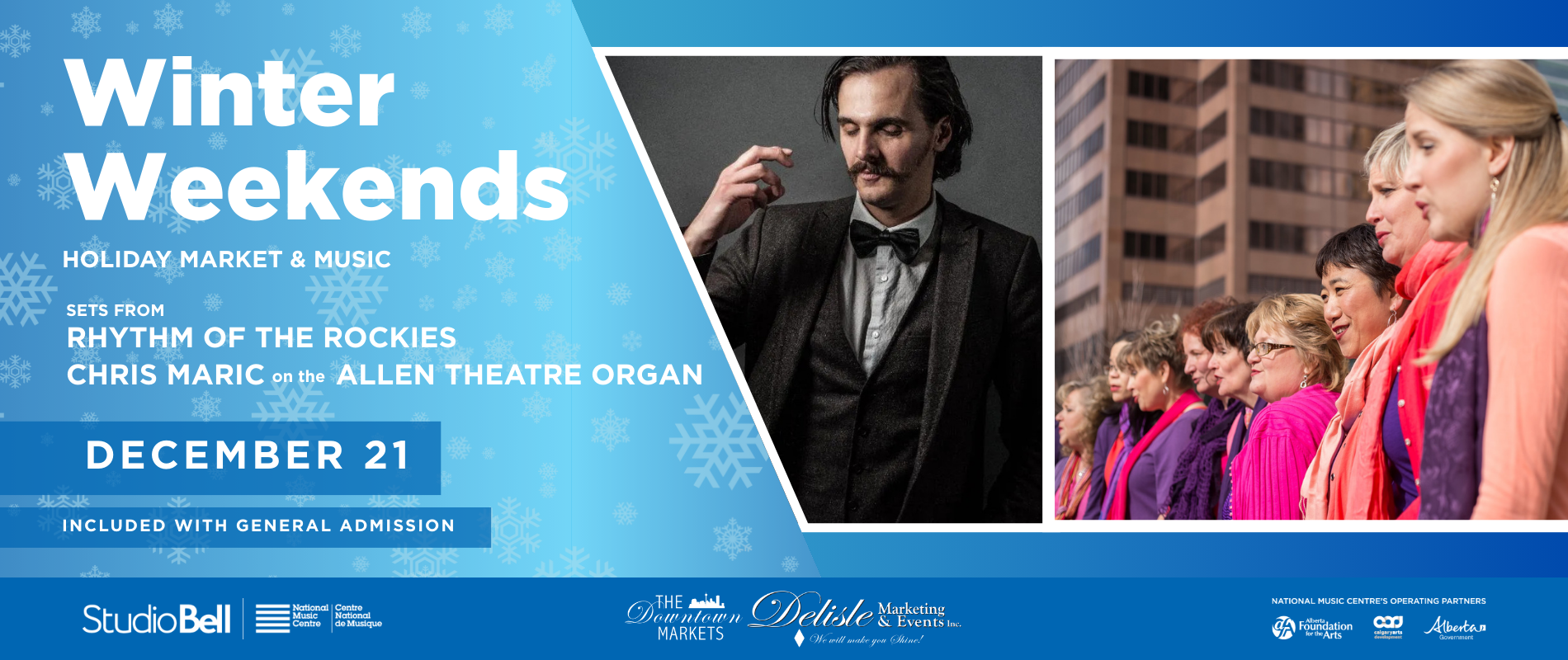 Winter Weekends: Rhythm of the Rockies and Chris Maric on the Allen Theatre Organ