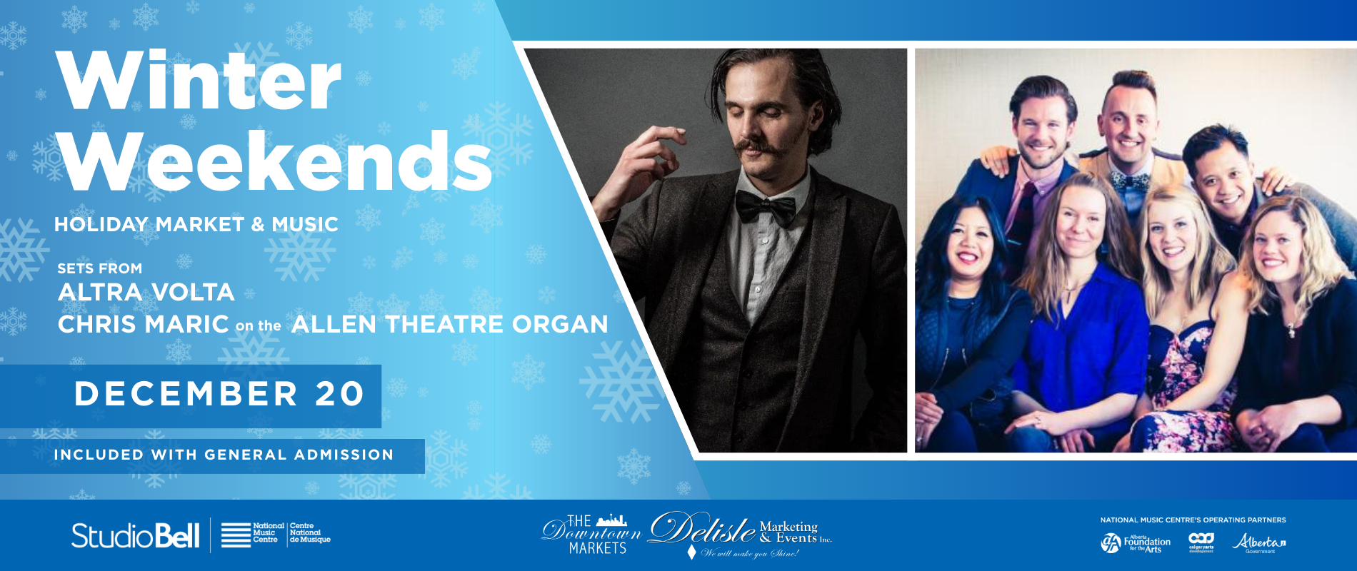 Winter Weekends: Altra Volta and Chris Maric on the Allen Theatre Organ