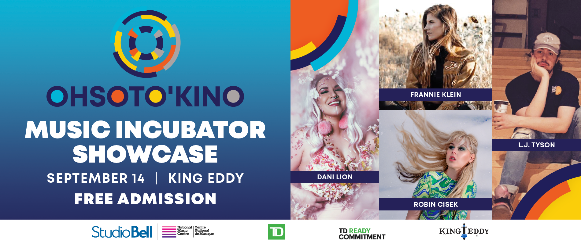 National Music Centre Names Participants of 2023 OHSOTO’KINO Music Incubator for Indigenous Artists