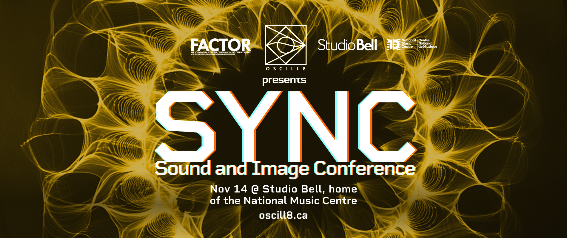 Oscill8 x NMC Present: SYNC Sound and Image Conference