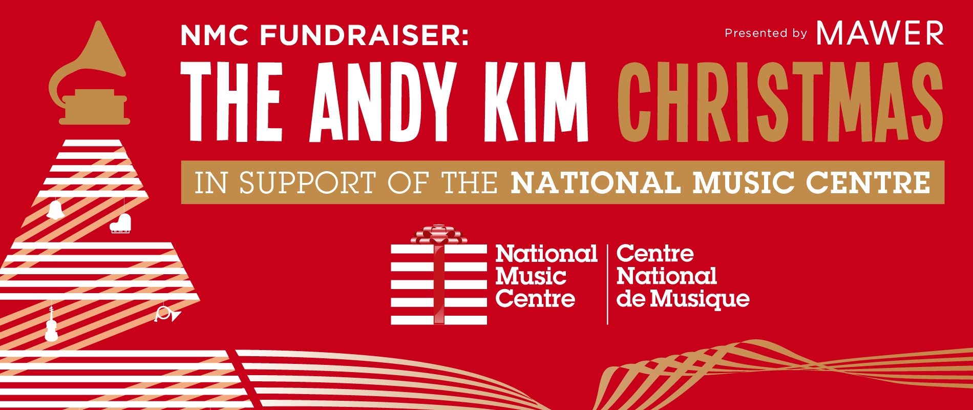 The Andy Kim Christmas in Support of National Music Centre Lands in Calgary on December 15