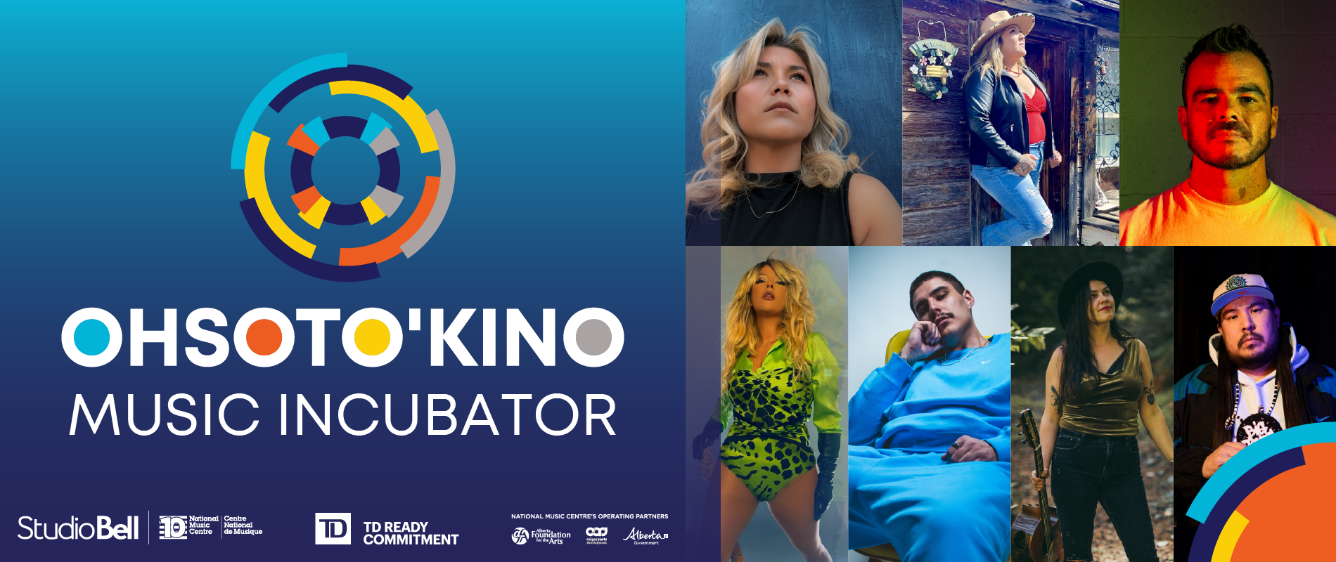 Le Centre national de musique accueille sept artistes autochtones dans le cadre de l’Incubateur musical OHSOTO’KINO 2026
