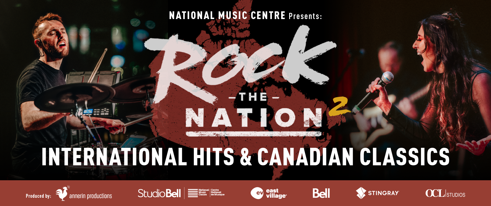 NMC Presents: Rock the Nation — International Hits and Canadian Classics