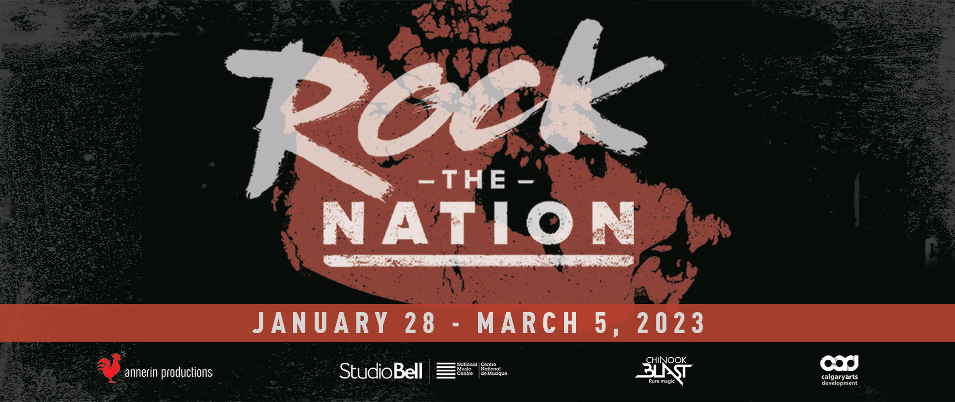 National Music Centre and Annerin Productions Bring Rock the Nation Musical Revue to Studio Bell, from January 28-March 5