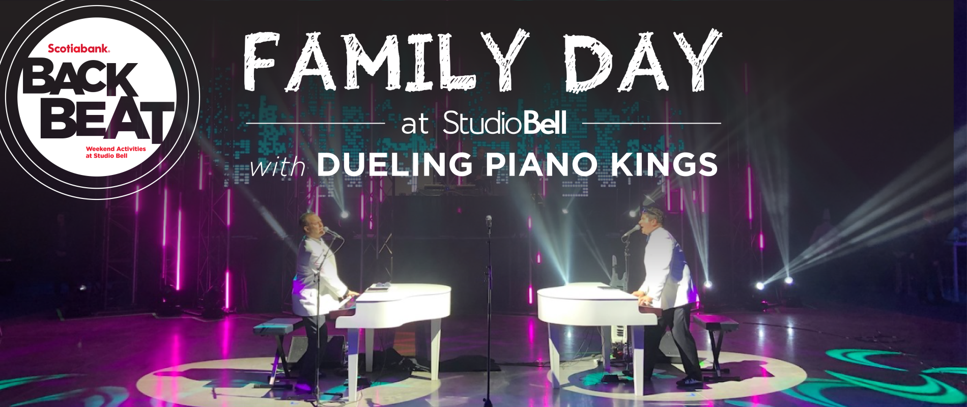 Family Day at Studio Bell to Feature Dueling Piano Kings and Tons of Family Fun on February 21