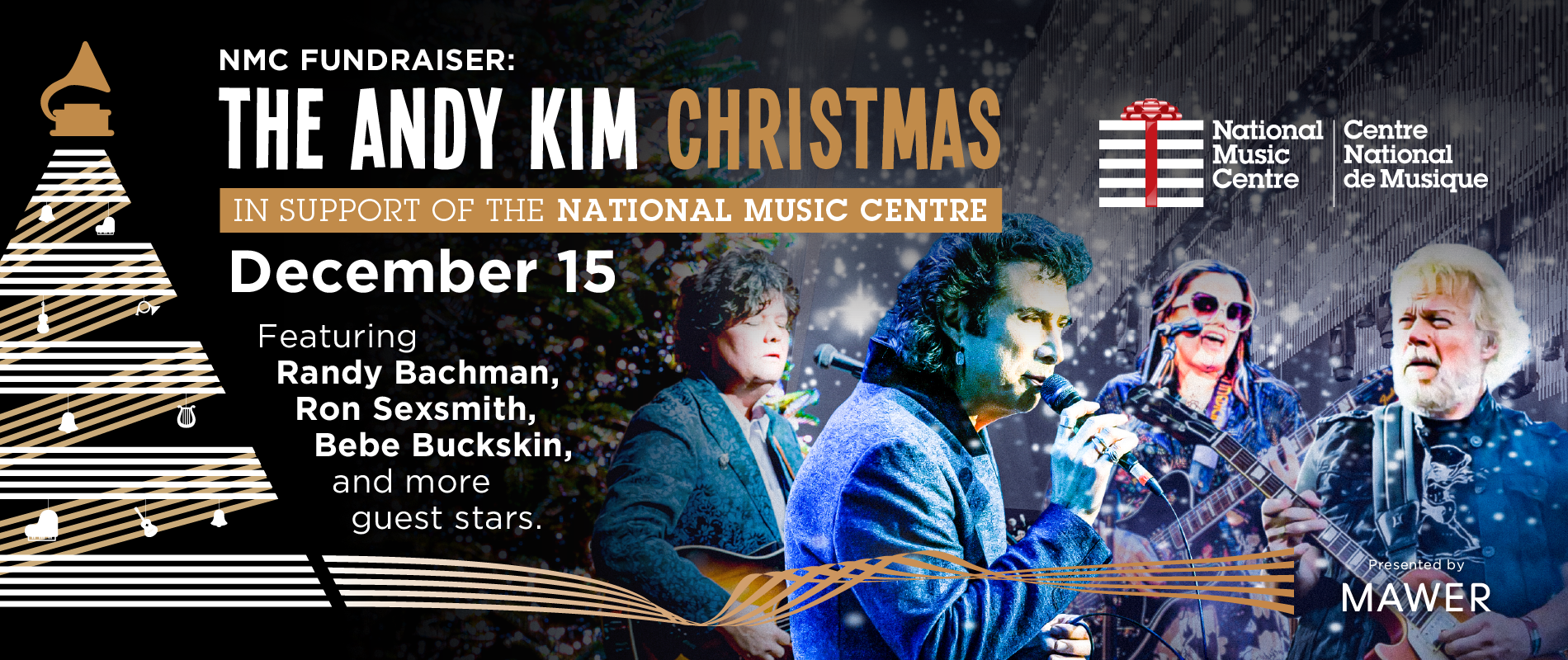 The Andy Kim Christmas in support of National Music Centre